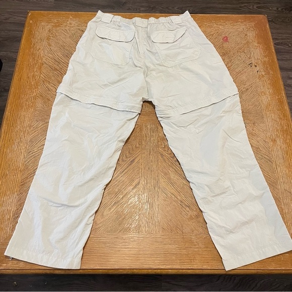 Rei pants Womens size 14P Convertible Cargo  Shorts Nylon UPF 50+ Hiking Tan. - Picture 3 of 7